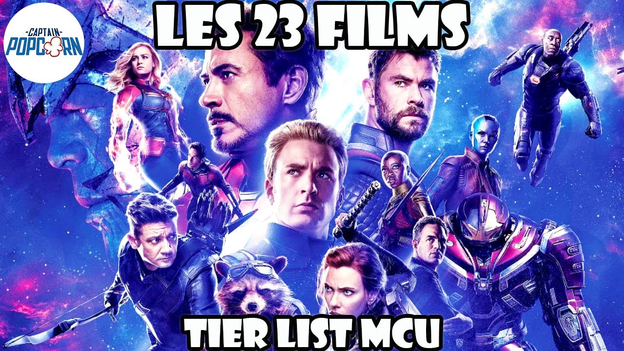 LES 23 FILMS du MCU classés et commentés + Tier List