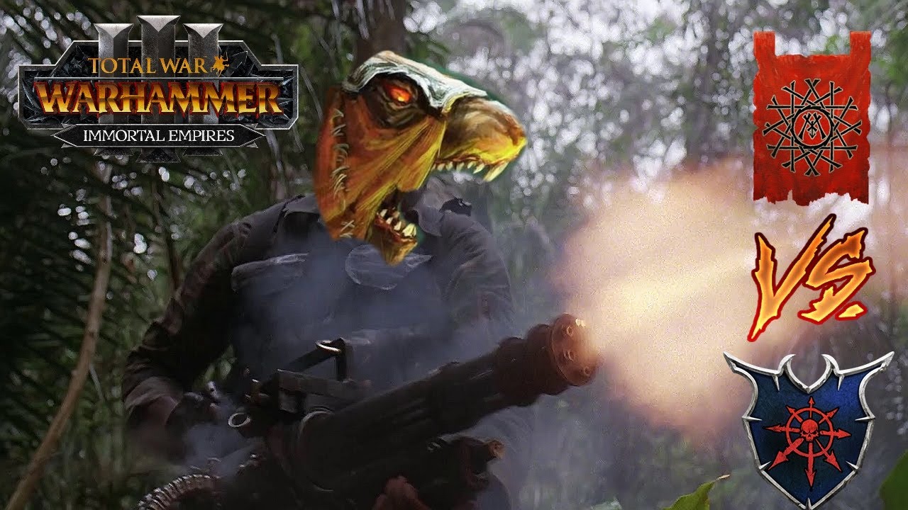 BRING IT DOWN, BRING IT DOWN! Skaven vs Demons of Chaos - Total War Warhammer 3