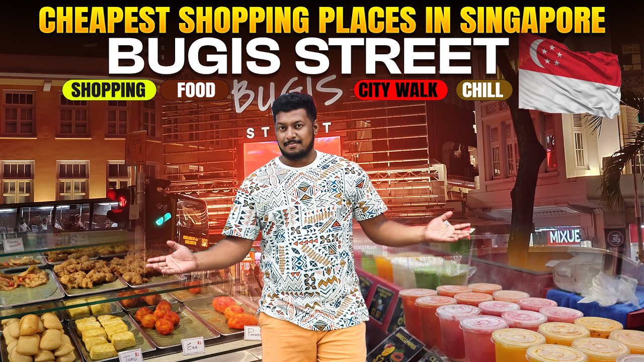 Why Bugis Market is a SHOPPING PARADISE for Budget Finders| Bugis Street Singapore | Budget shopping