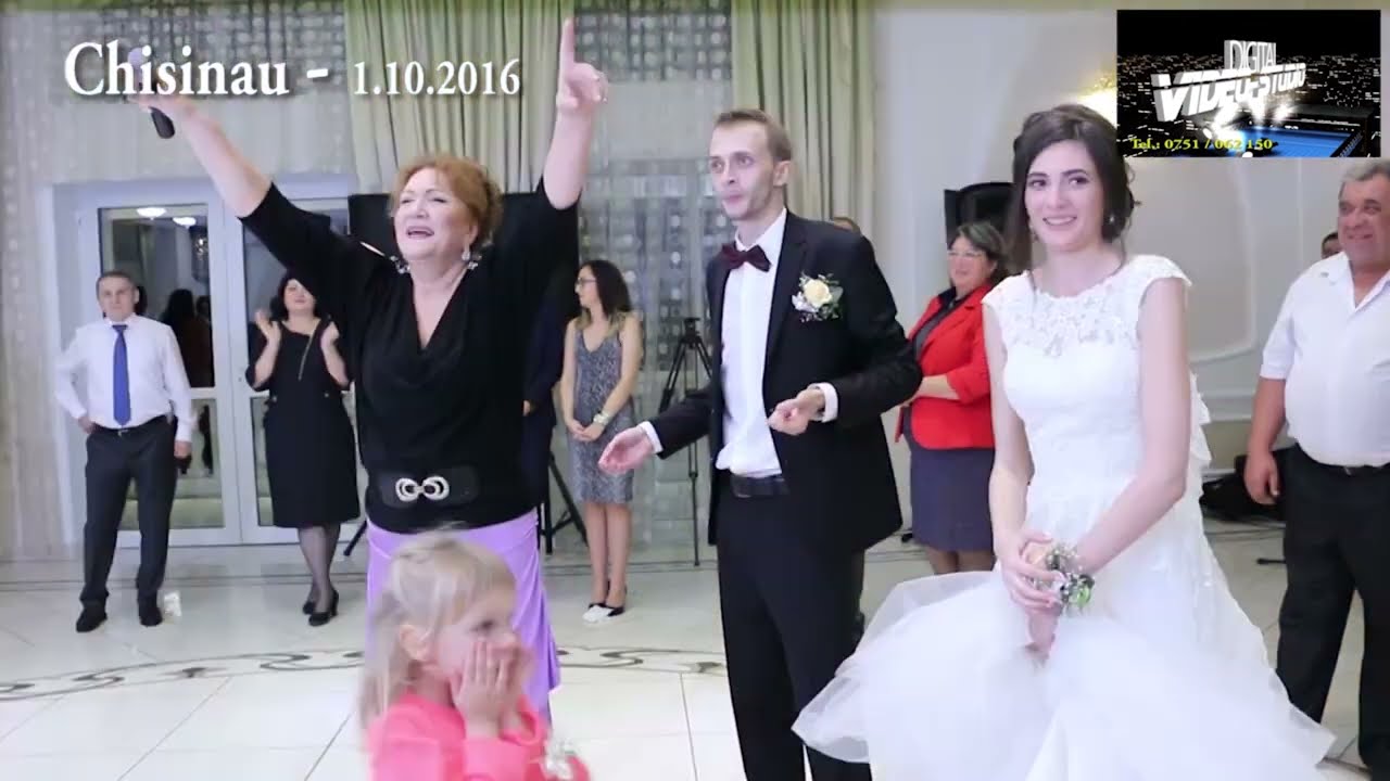 Zenaida Julea  la nunta lui Sergiu si Florentina.Chisinau-- 1.10.2016.