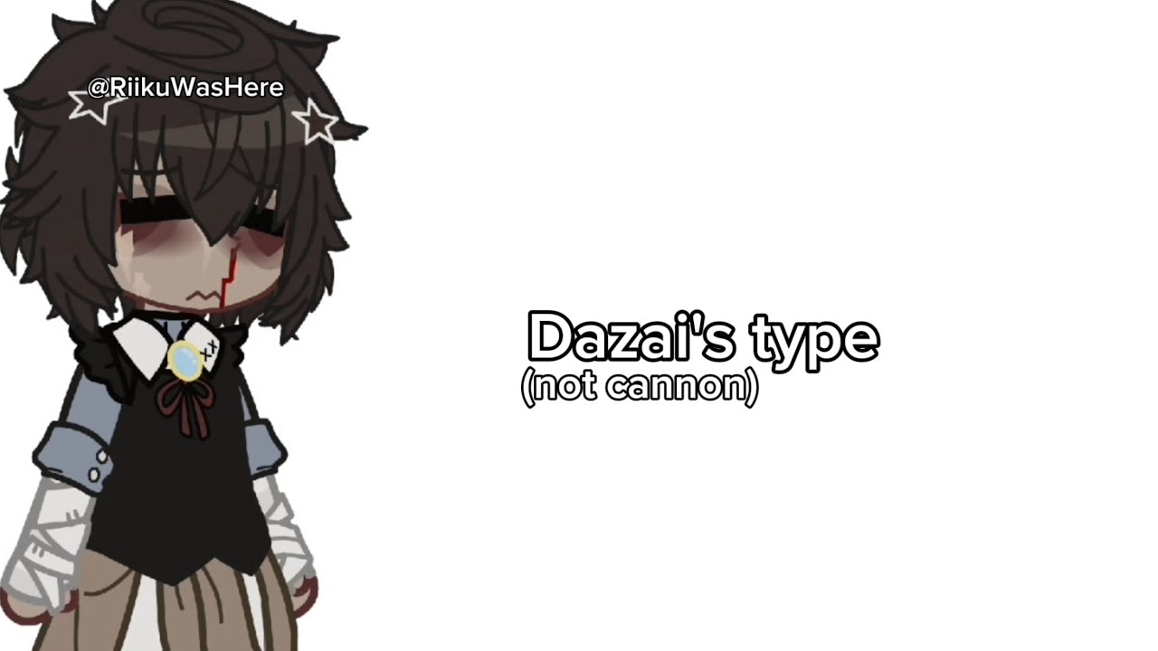 // My type trend but with dazai // skk, kunizai, sigzai // bungo stray dogs