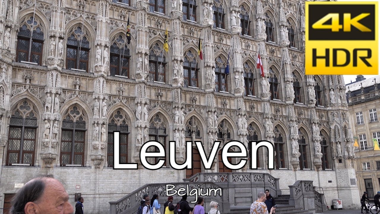 Leuven, Belgium. 4K
