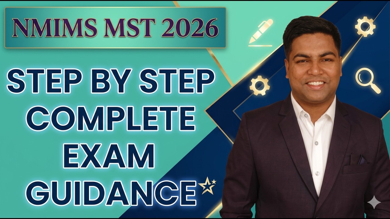 NMIMS MST EXAM 2026 I STEP BY STEP COMPLETE EXAM GUIDANCE.