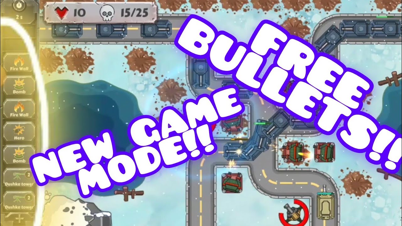 Battle Strategy: Tower Defense (2024) // New Game Mode! FREE BULLETS!🥳
