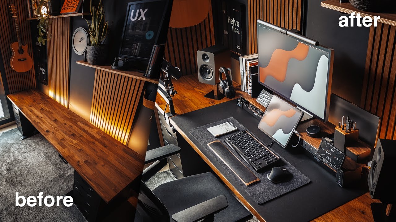 Building the ULTIMATE Functional Workspace | 2024 Desk Setup Tour