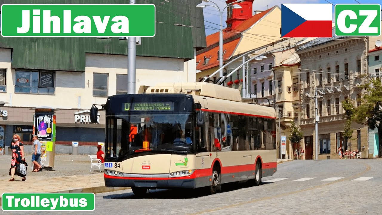 🇨🇿 JIHLAVA TROLLEYBUS 2020 | Trolejbusy ve Jihlavě【4K】