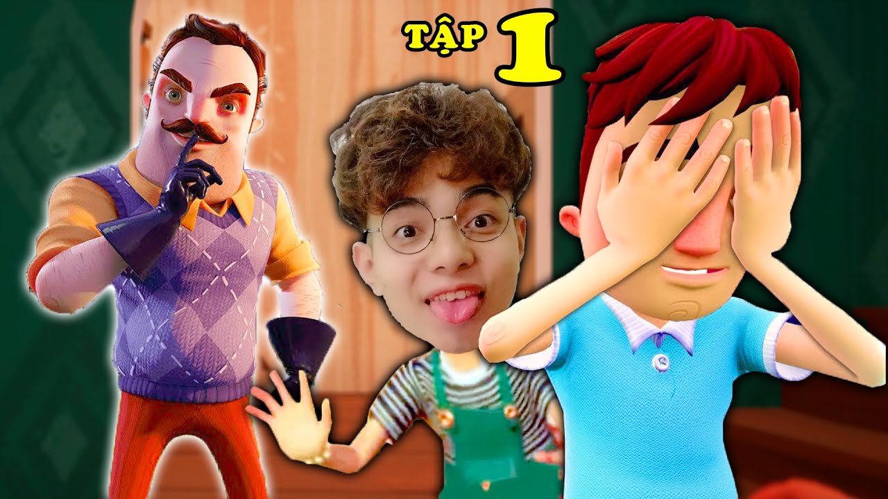 HÀNG XÓM TRỐN TÌM TẬP 1 | GIA ĐÌNH NHÀ ÔNG HÀNG XÓM CÓ 4 NGƯỜI