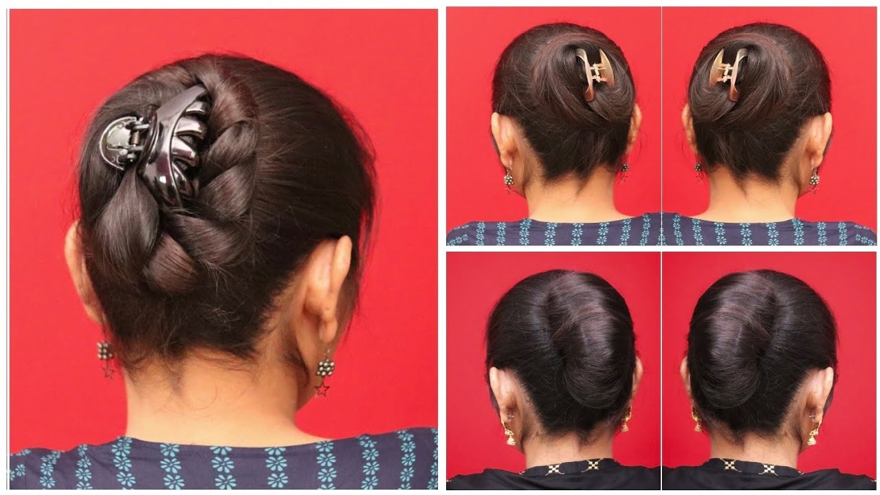 Make This Multiple Juda Hairstyle By Your Self | Clutcher Juda Hairstyle For Ladies | Medium Hair