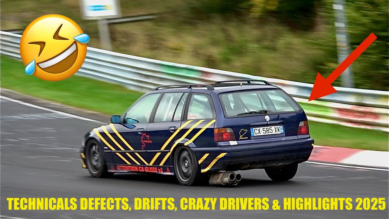 NÜRBURGRING WET CONDITIONS, DRIFTS, FUNNY & HIGHLIGHTS NORDSCHLEIFE TOURISTENFAHRTEN 21/09/2025
