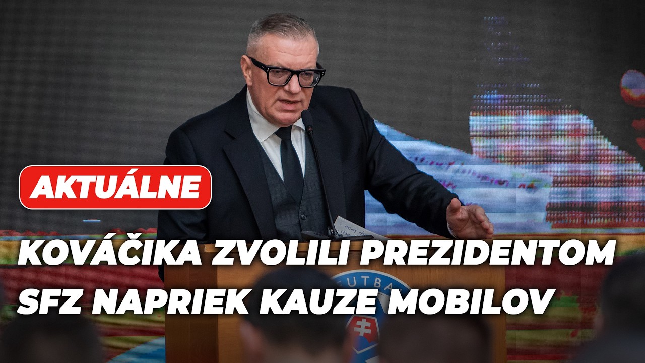 Delegáti rozhodli: Kováčik zostáva prvým mužom slovenského futbalu