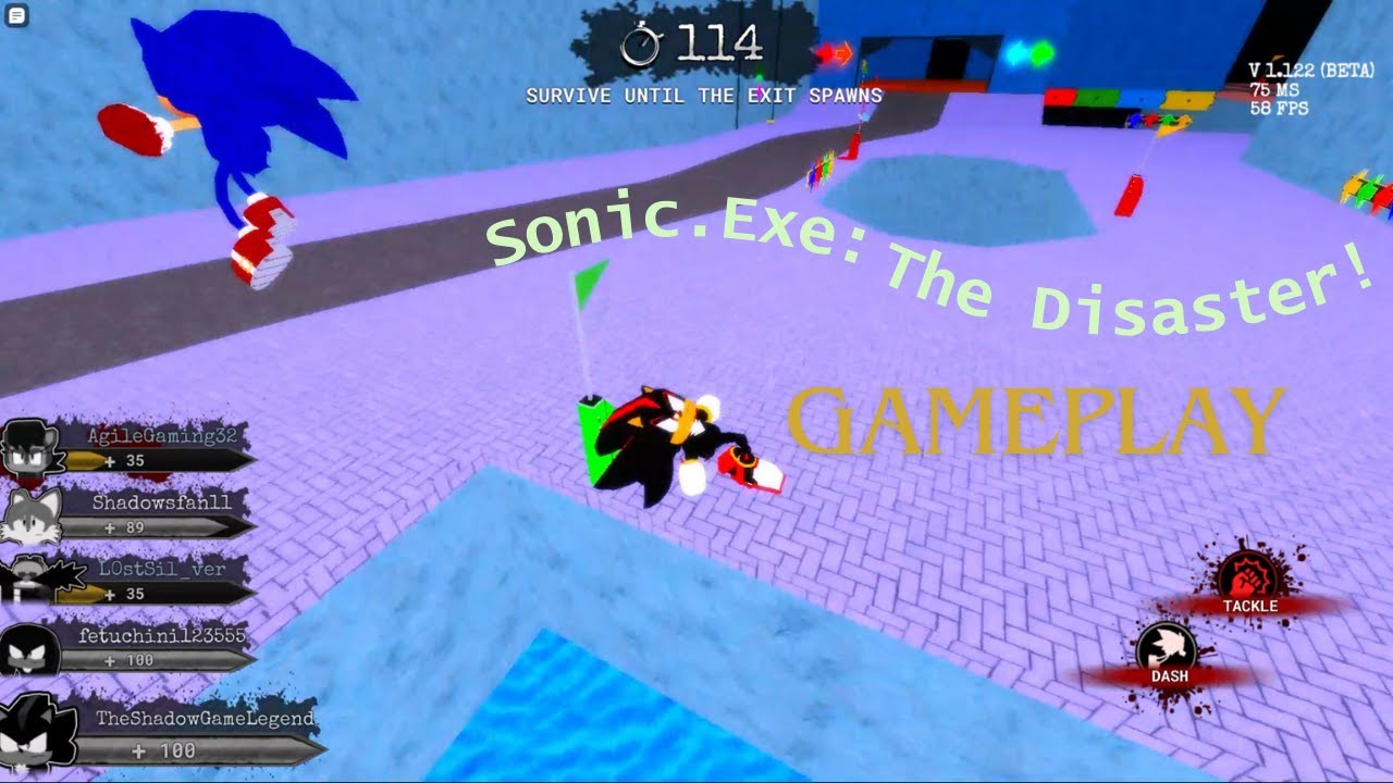 Sonic.Exe: The Disaster Shadow Gameplay Only [Part 1]