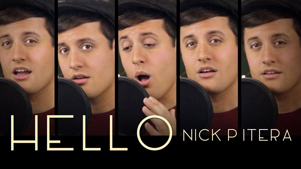 Hello - Adele - 25 - Piano Cover Sung in 3 Octaves - Nick Pitera