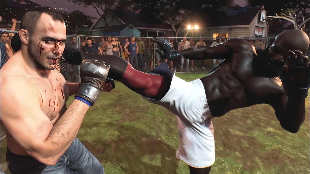 UFC 5 (4K 60FPS) Подборка брутальных нокаутов и нокдаунов №71