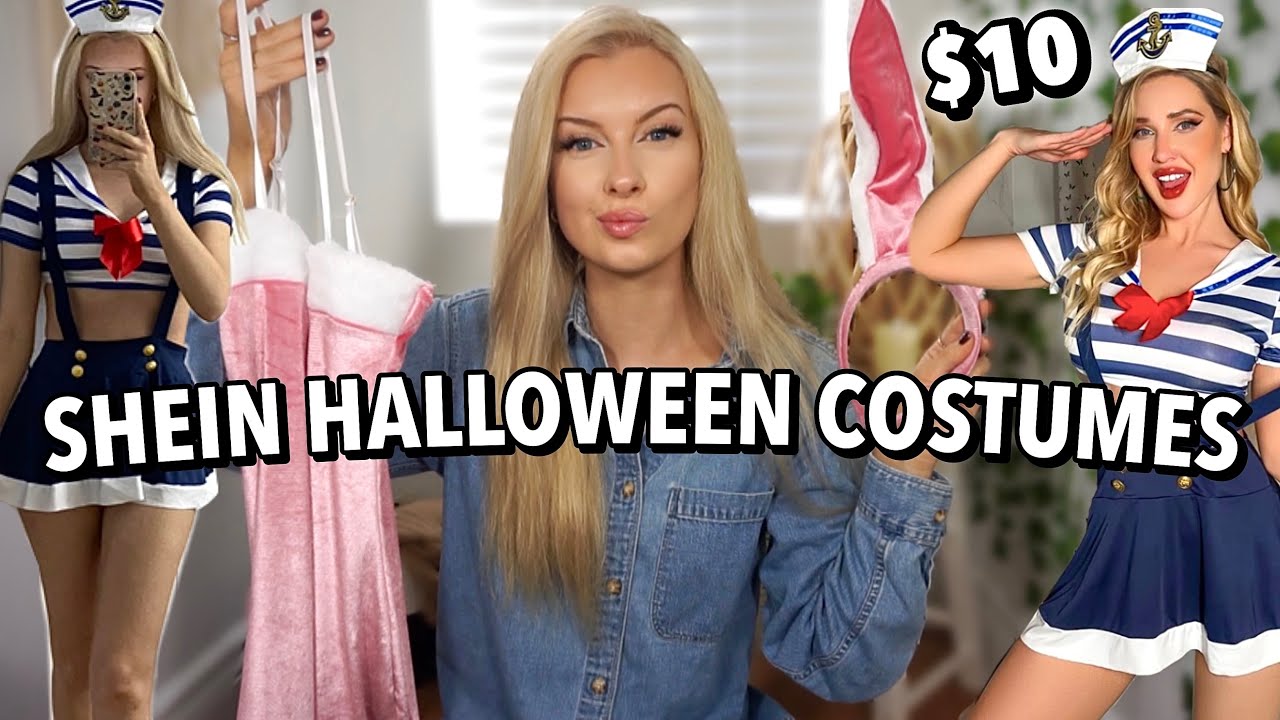 TRYING AFFORDABLE SHEIN HALLOWEEN COSTUMES!