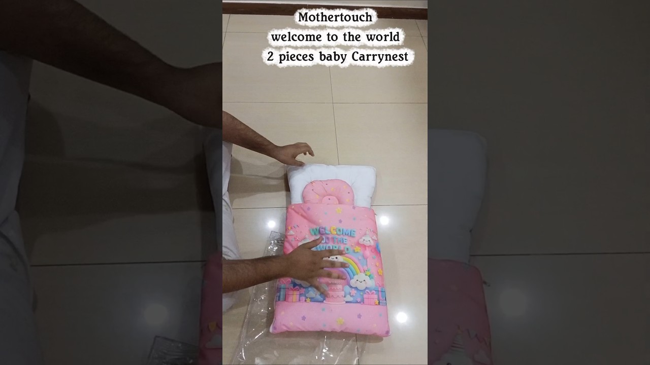 Welcome to the World 2 PCs Carrynest!! Available in 4 Beautiful Colors,Pure Cotton,