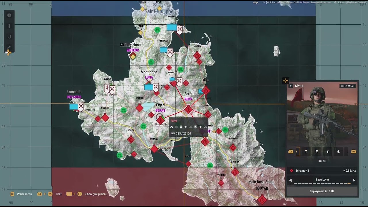The Blue Rebels lighting fast attack and push through American lines help our Russian friends.