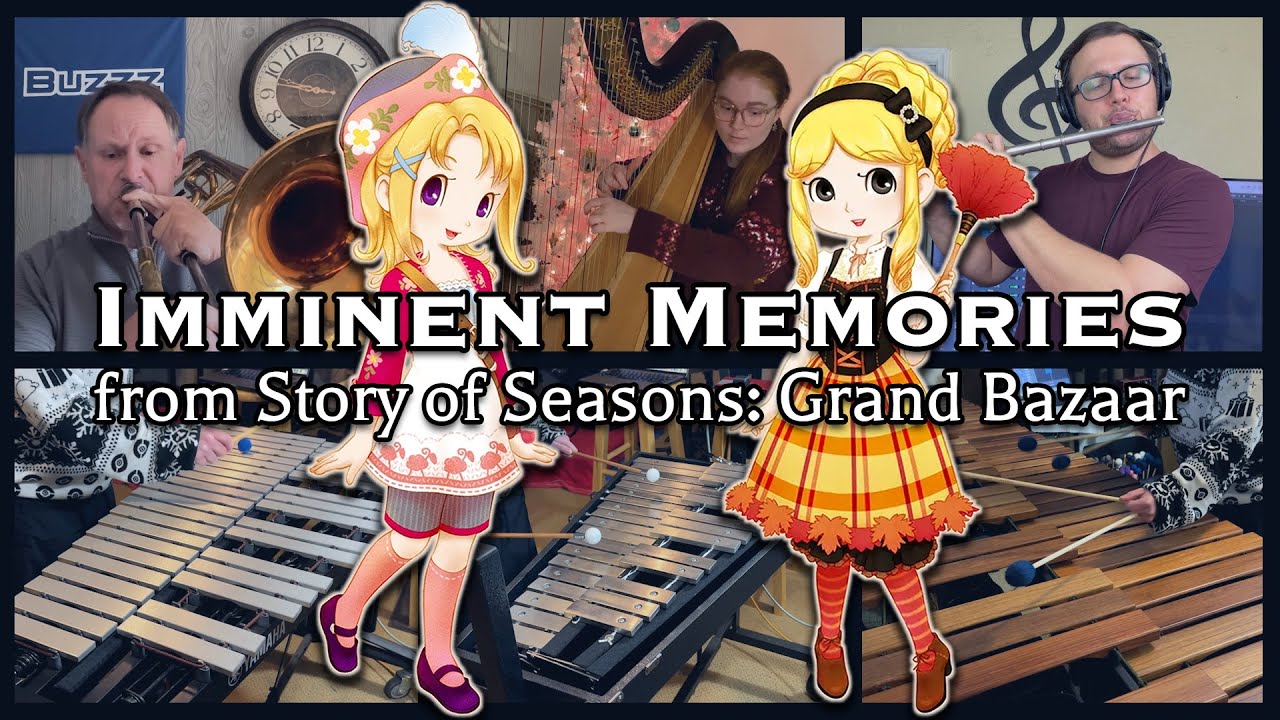 Imminent Memories - Story of Seasons: Grand Bazaar (Cover) | V-Ron Media ft. VGM Friends & Family!