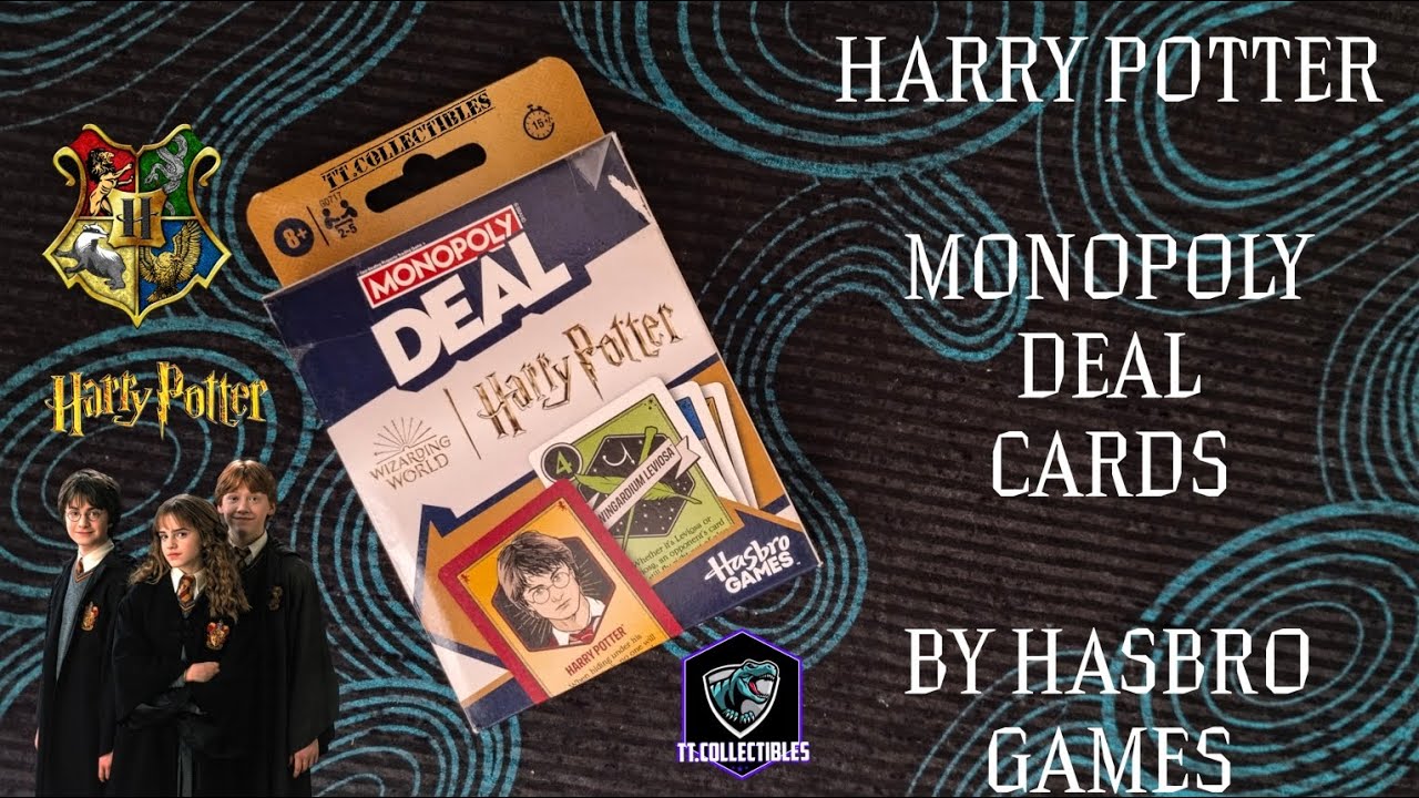 Harry Potter 🪄 Monopoly Dealer Cards by Hasbro Games #harrypotter #monopoly #hasbro #cardgame