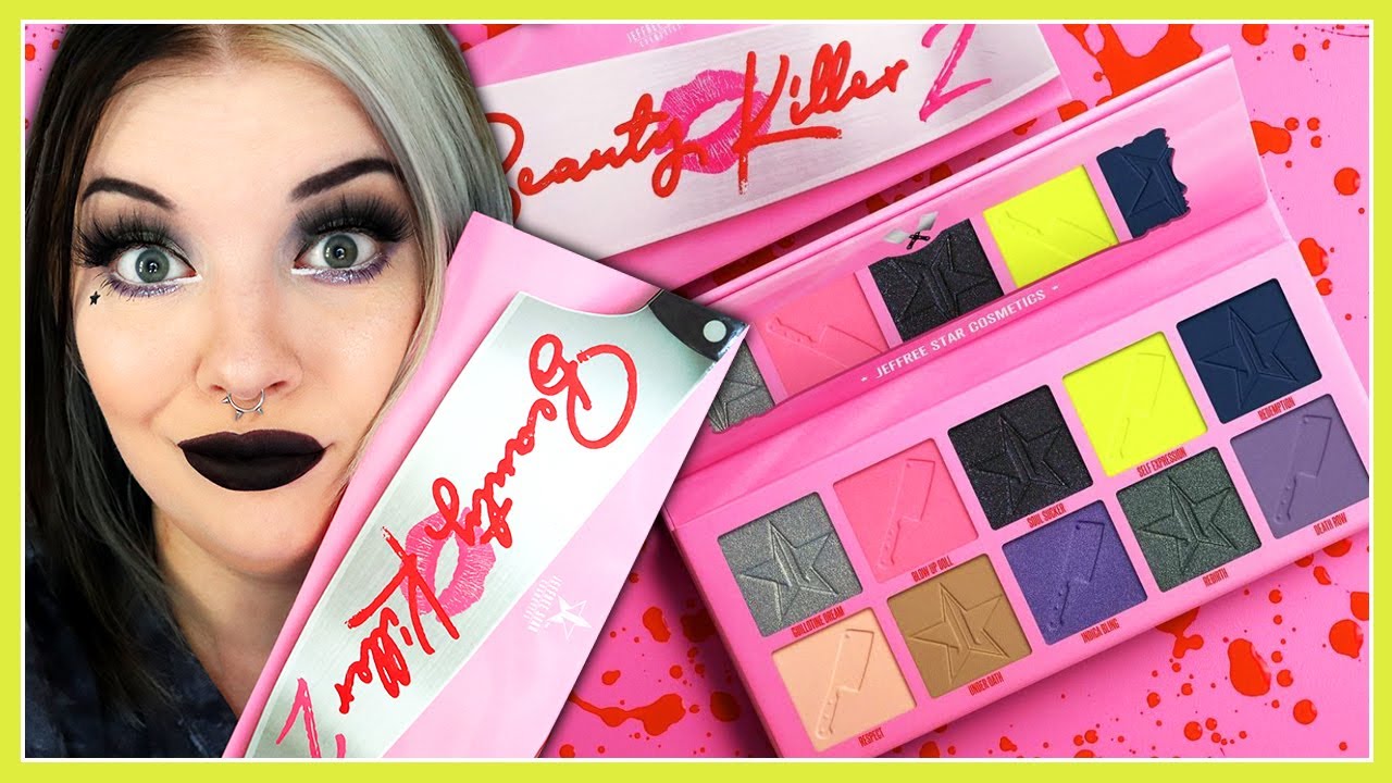 Confusing Color Scheme!? Jeffree Star Beauty Killer 2 | 3 Looks 1 Palette