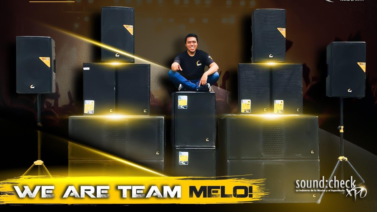 MELO SOUND OF MUSIC | NUEVOS SISTEMAS DE AUDIO | SOUND:CHECKxpo 2023 | WordTradeCenter | NEW