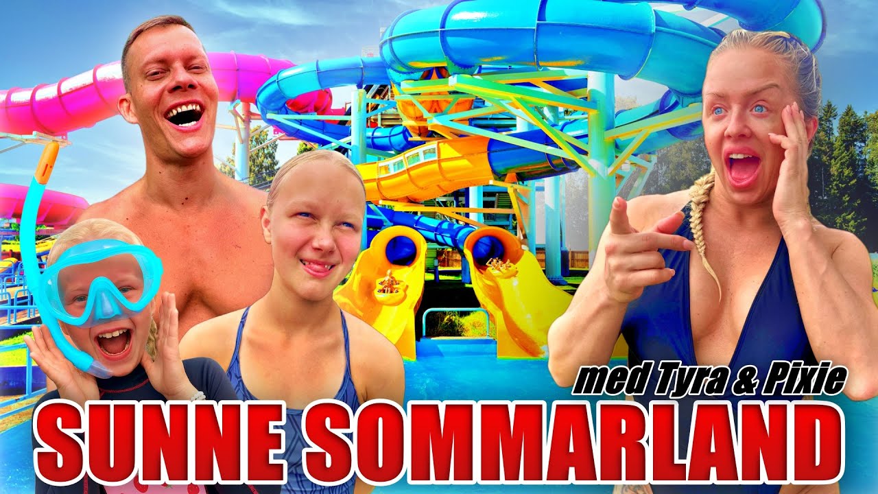 TYRA & PIXIE PÅ SUNNE SOMMARLAND - TOTAL KAOS 😱💦☀️