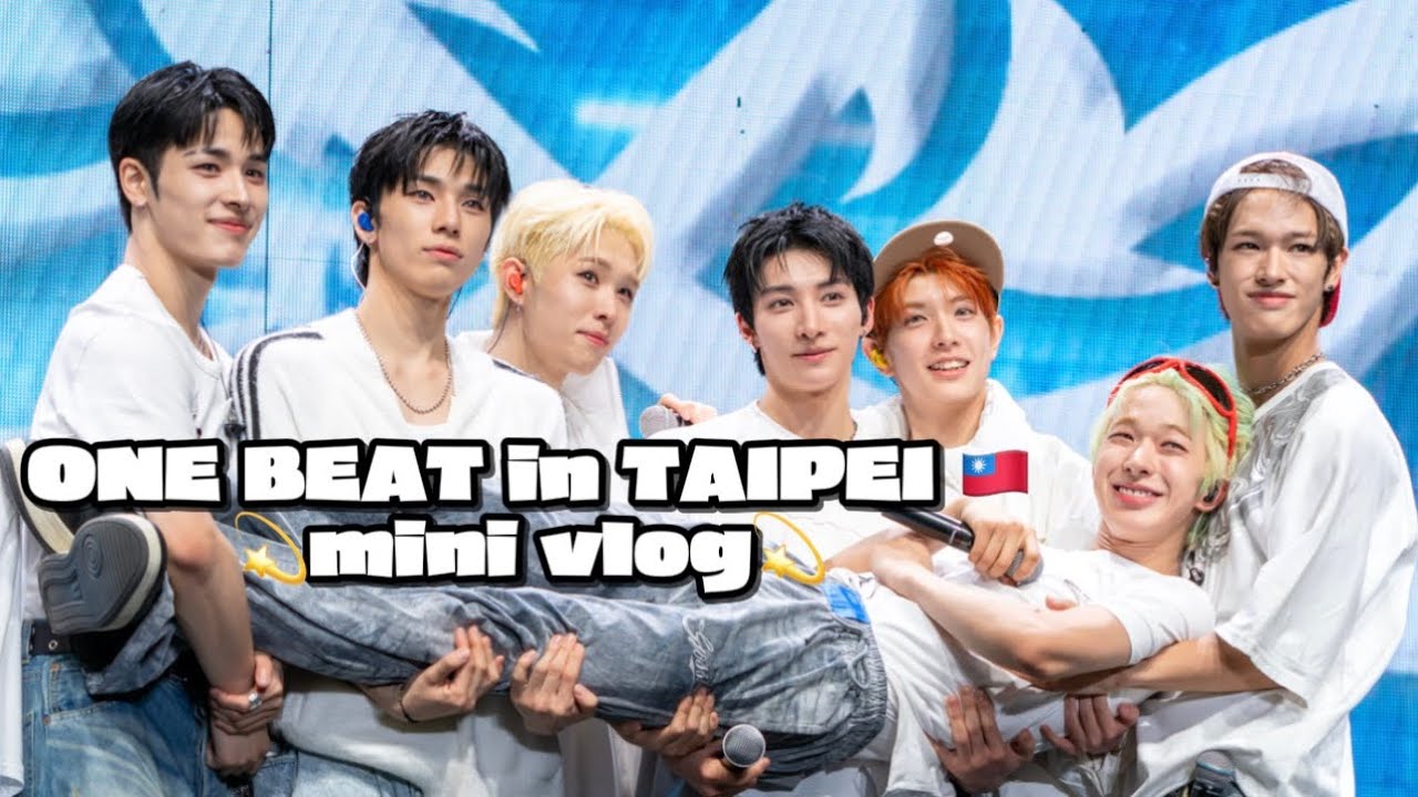 【NEXZ】ONE BEAT in TAIPEI 💫 mini vlog 📝