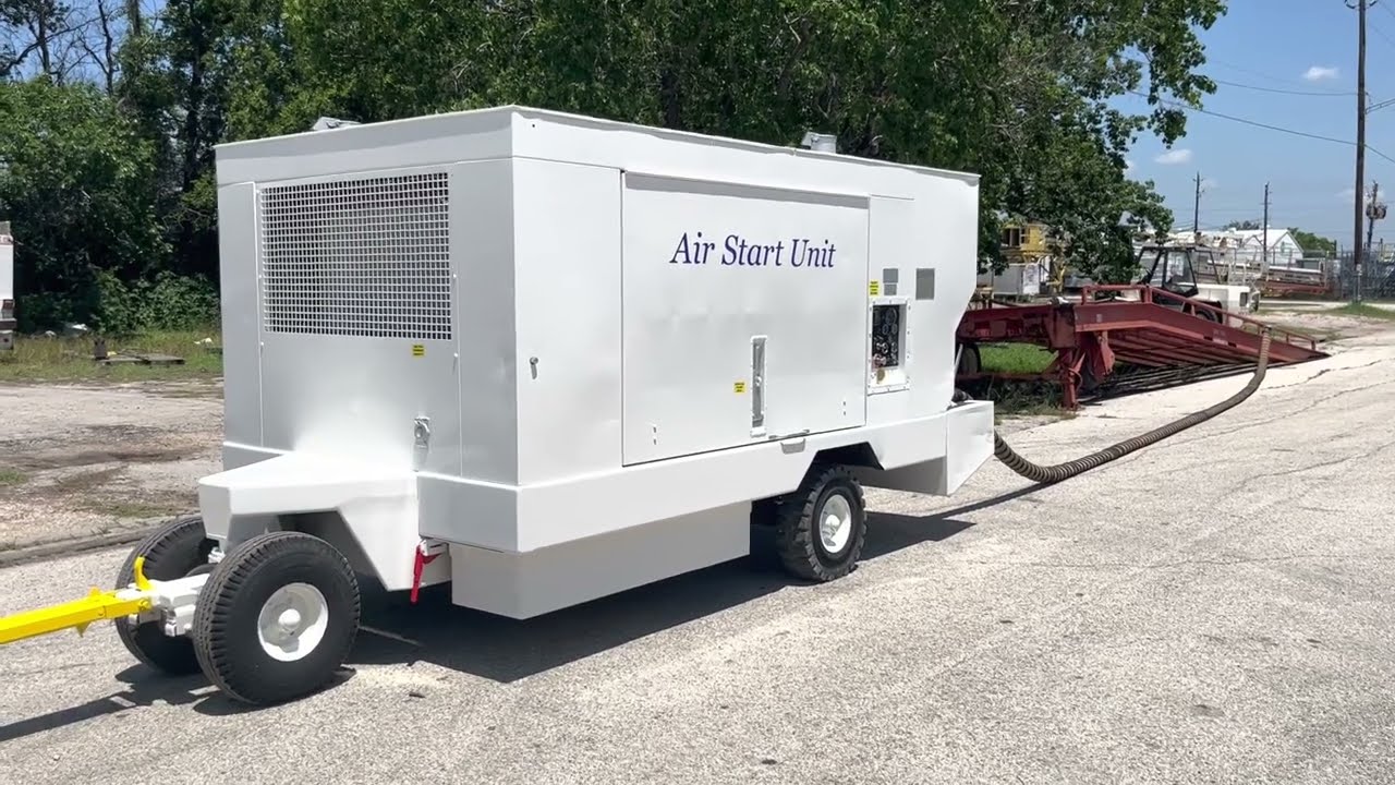 1997 ACE 600-2180. 180 PPM Continuous Flow Airstart Unit - Operational Video