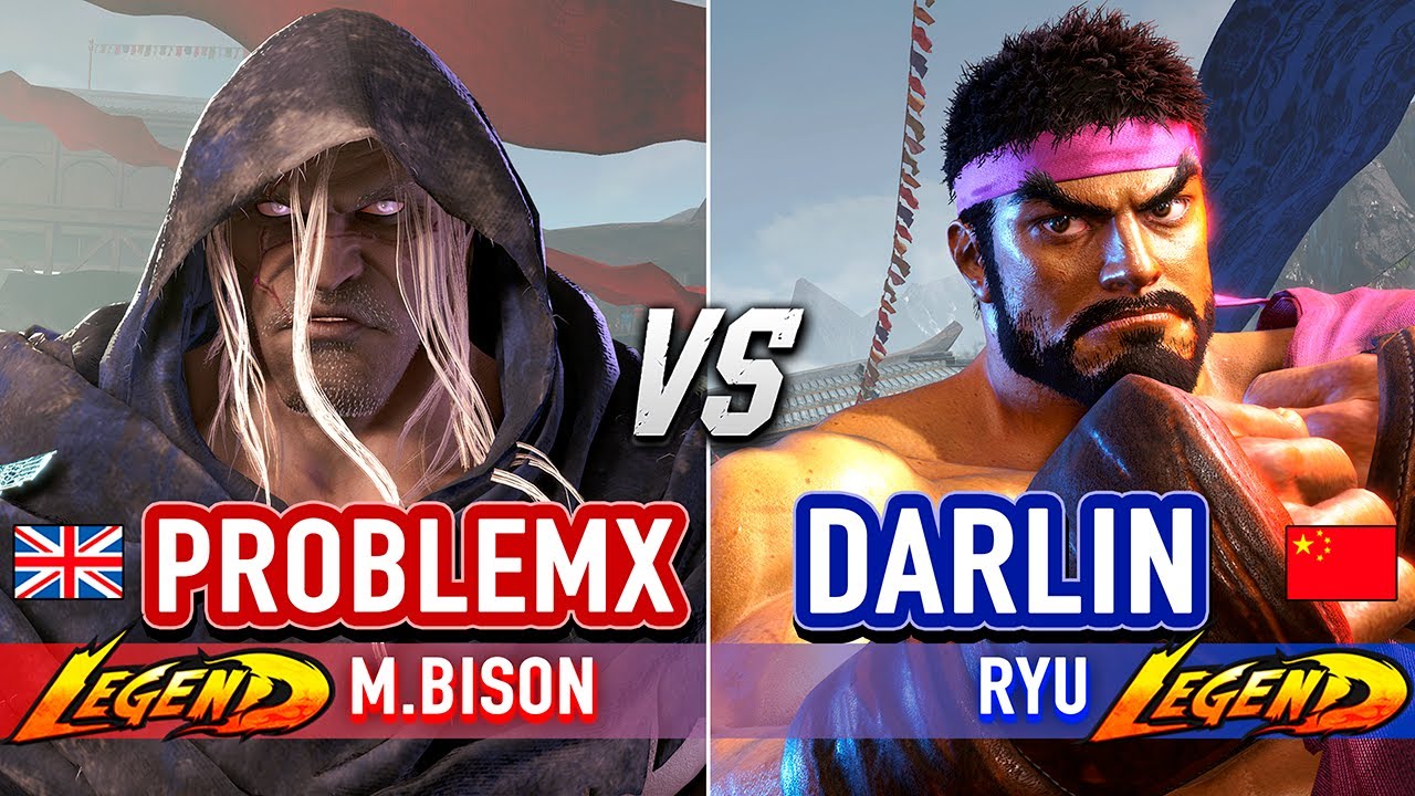 SF6 🔥 PROBLEMX (M.Bison) vs DARLIN (Ryu) 🔥 Street Fighter 6 High Level Gameplay