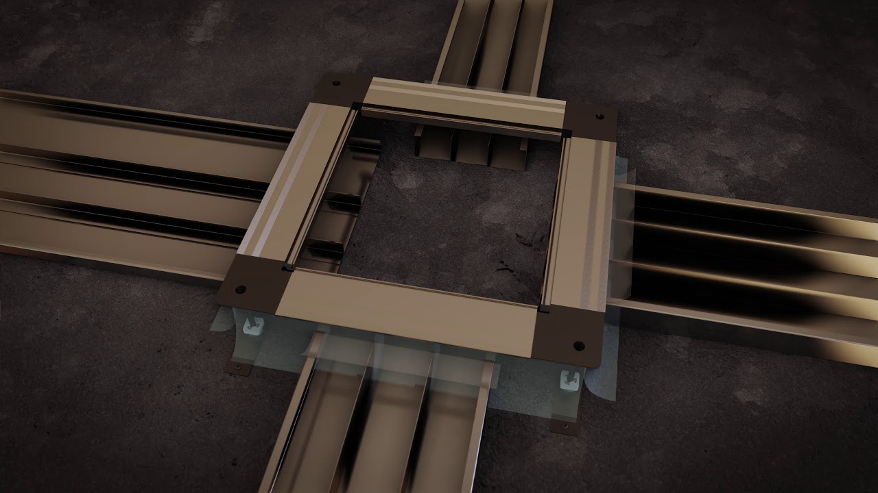 Electraplan 3D animáció - Padlórendszer szerelés - RajzfilmAnimáció.hu