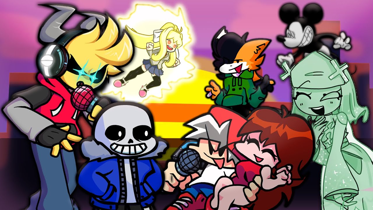 KORNER W FRIDAY NIGHT FUNKIN' VS MFM B-side,LunaticMonika,MickeyMouse... [NA ŻYWO] [PL]