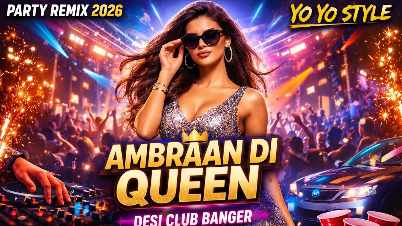 Ambraan Di Queen 👑 Remix | Punjabi x Bollywood Party Anthem