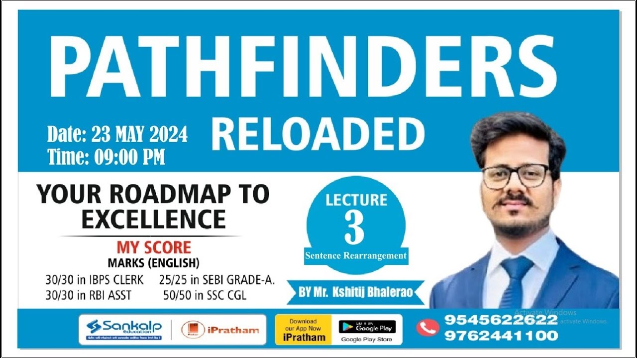 Pathfinders Reloaded || WORD SWAP || Kshitij Bhalerao