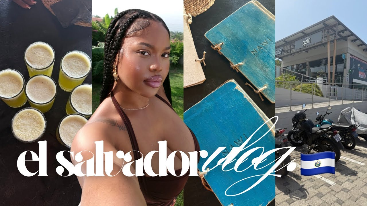 travel vlog: girls trip to el salvador 🇸🇻 | yacht day, nawi beach house, horseback riding + more