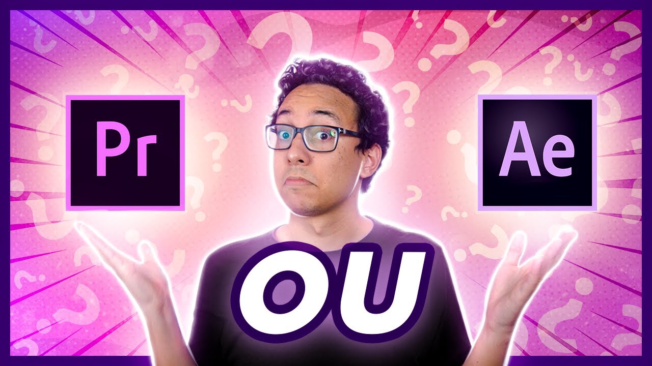 Quando usar PREMIERE ou AFTER EFFECTS? - será que você tá usando errado? 🤔