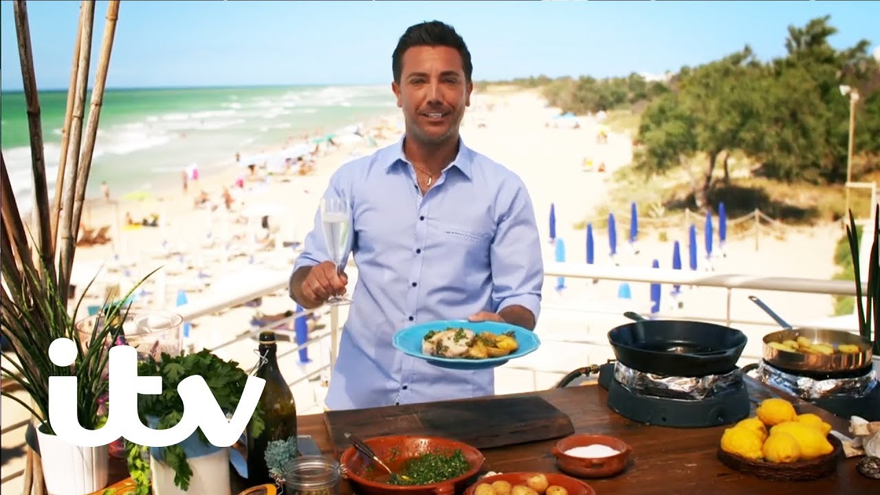 Gino's Italian Coastal Escape | Swordfish Steaks With Sauteed Potatoes and Gremolata | ITV