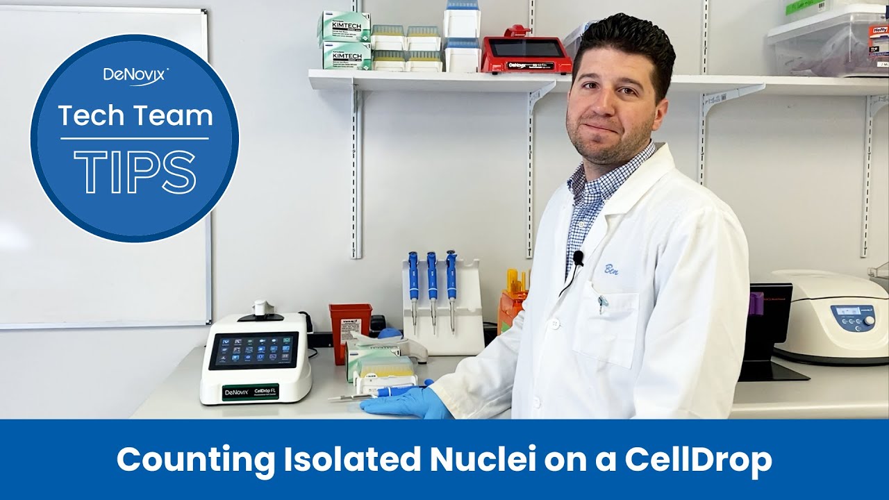 Counting Isolated Nuclei on a CellDrop | Tech Team Tips