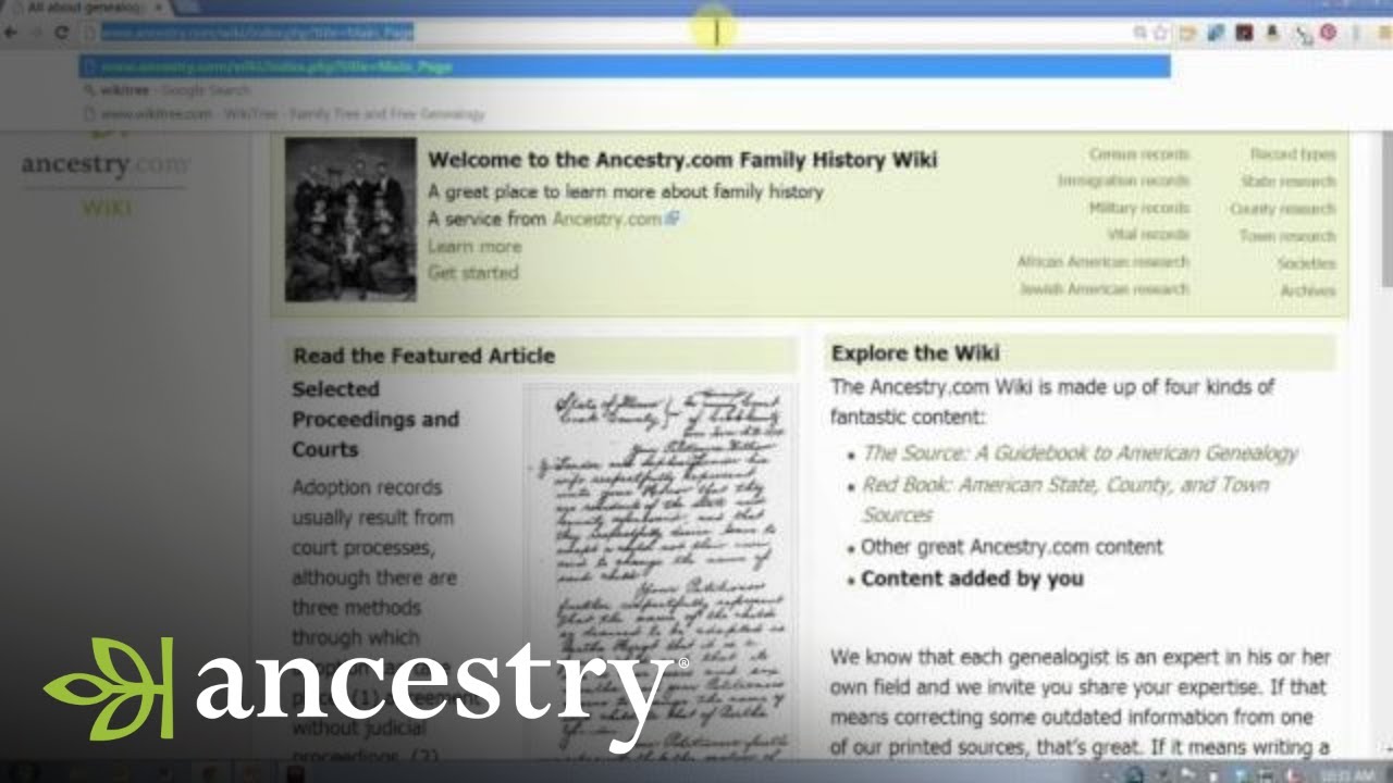 Reasonably Exhaustive Search | Genealogical Proof Standard | Ancestry