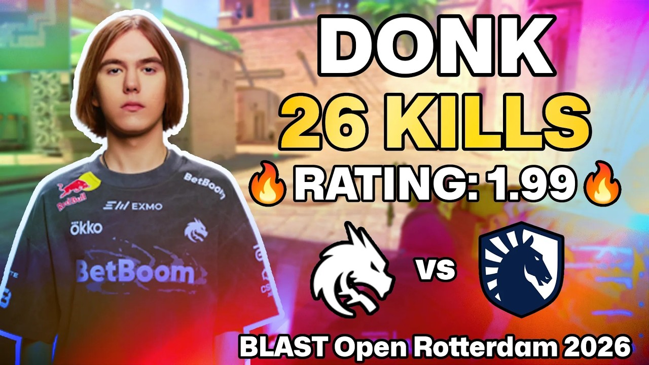 ☢️ DONK POV: MIRAGE MASTERCLASS vs Liquid! | BLAST Open Rotterdam 2026