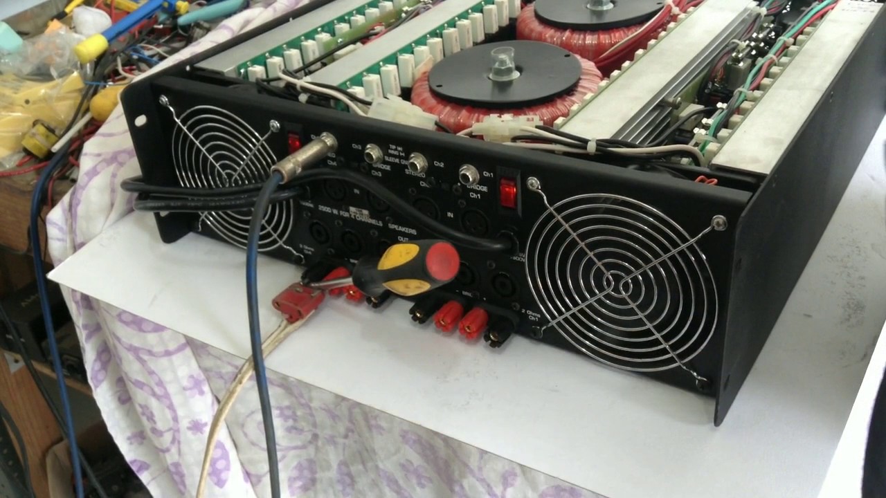 amplificador de potencia  10,000 wts