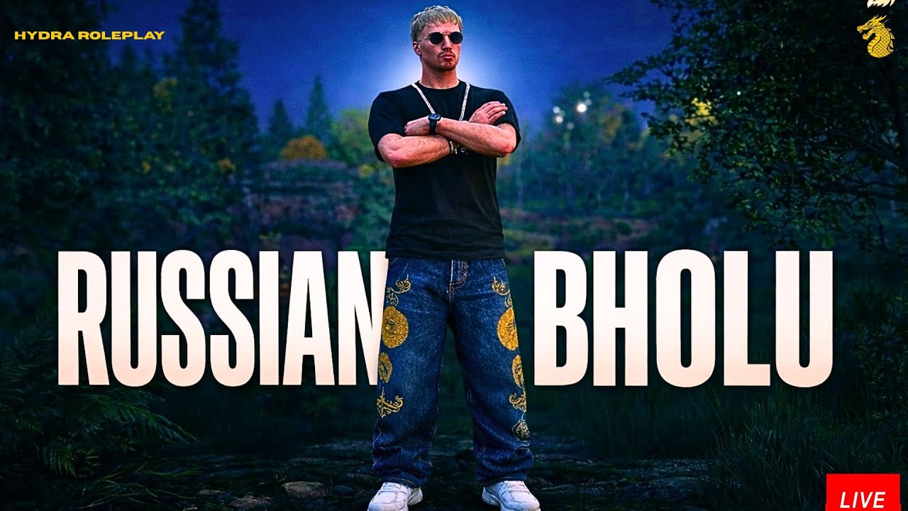 Russian Bholu in City | HYDRA RP LIVE| #htrp  #hydraroleplay #playwithsahil @DynamoGaming |