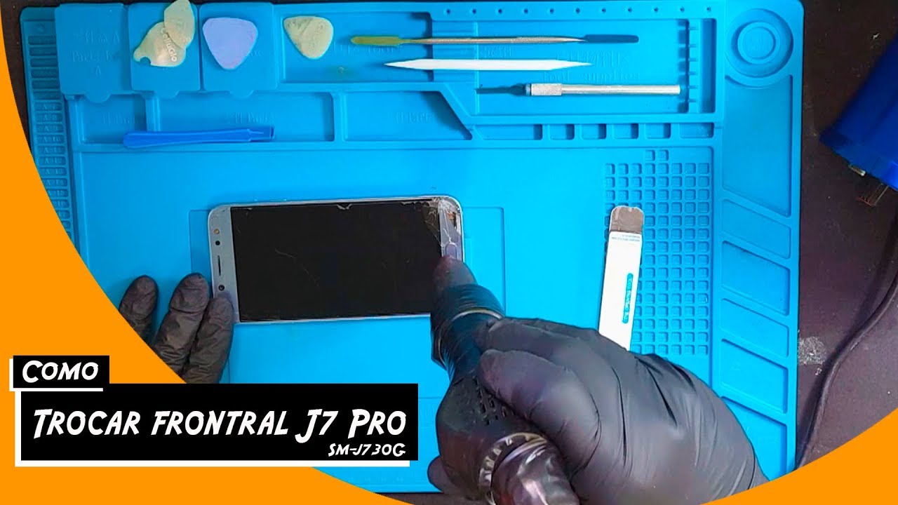 Como Trocar a Frontal do J7 Pro SM730G