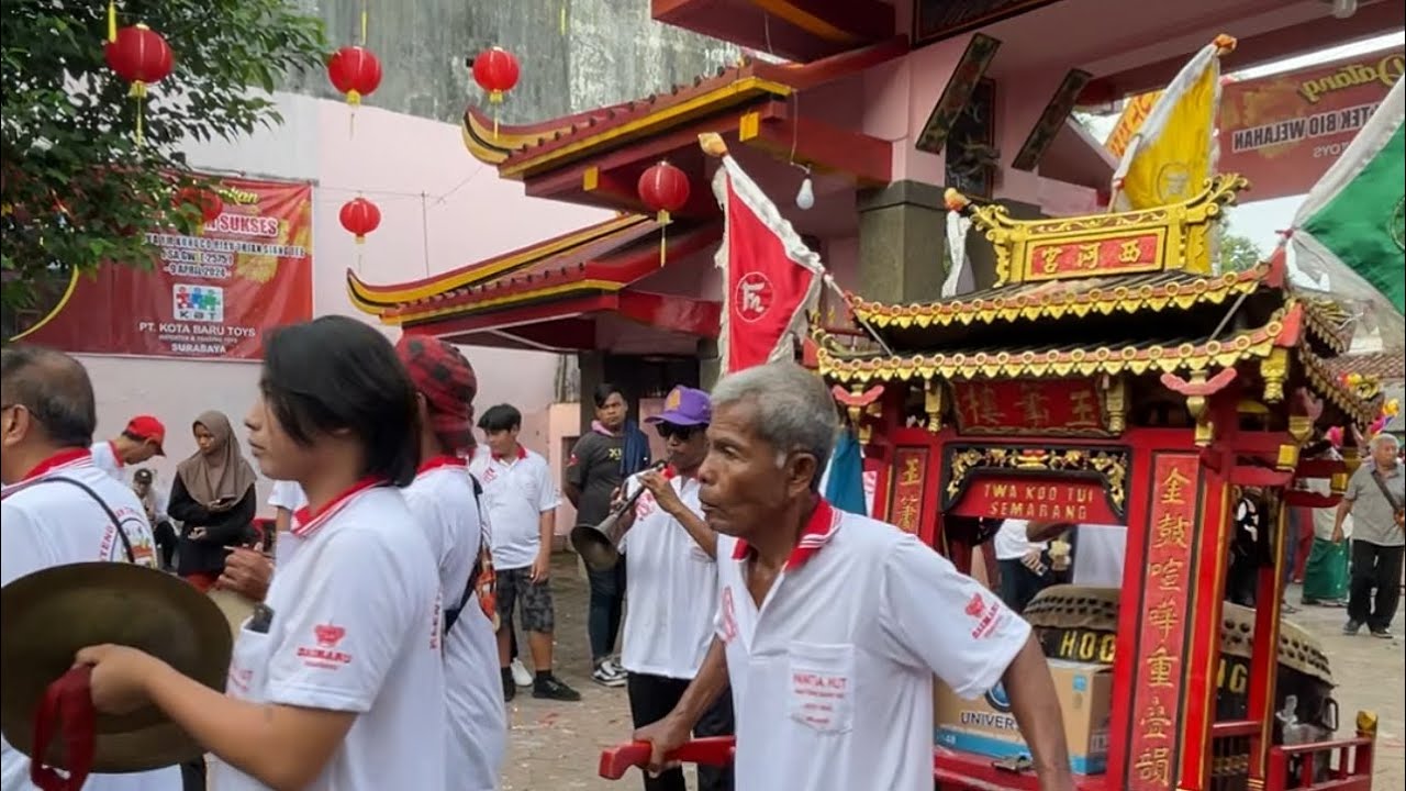Twa Koo Tui See Hoo Kiong Semarang di Kirab Klenteng Hian Thian Shang Tee Welahan 2024