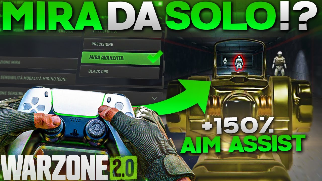 ECCO PERCHÉ LA MIRA SI SPOSTA DA SOLA… MIRA ASSISTITA è CHEAT su WARZONE 2? AIM ASSIST più FORTE !