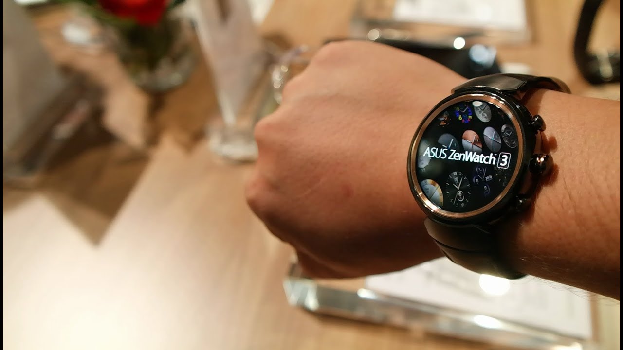Asus ZenWatch 3 First Look: Circular style with extra buttons | Pocketnow