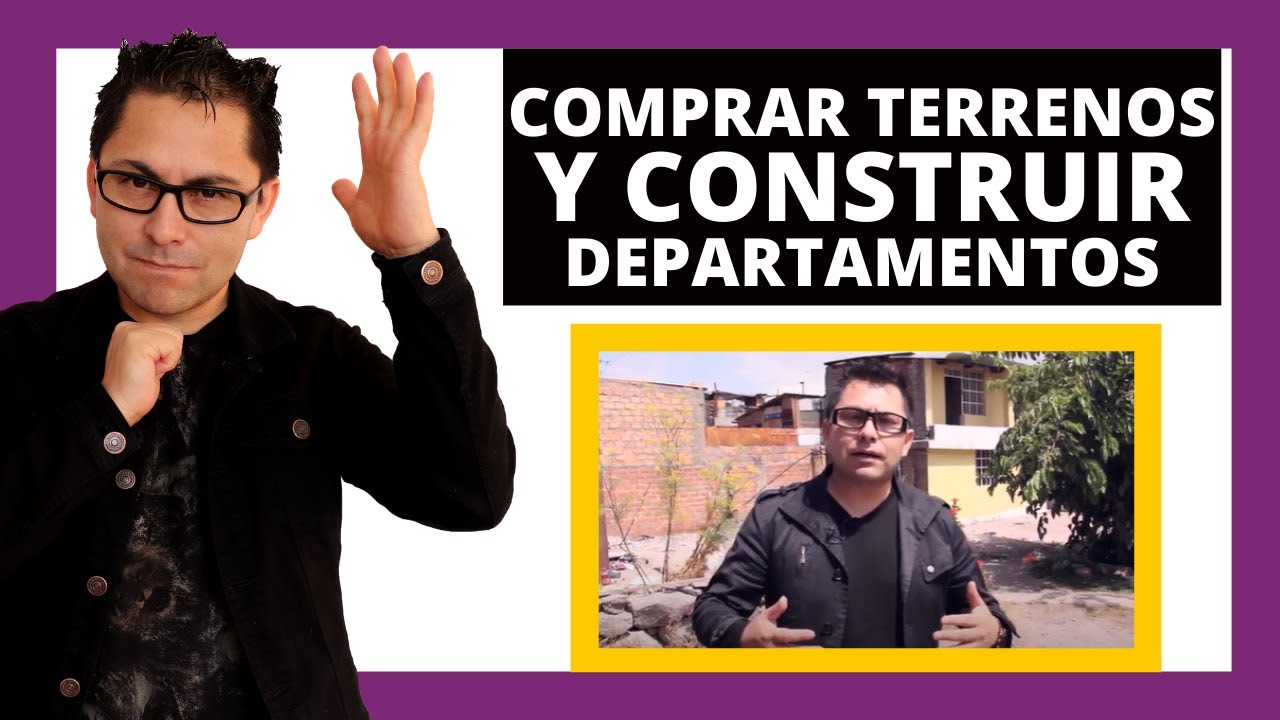 COMPRAR TERRENOS PARA CONSTRUIR DEPARTAMENTOS - CONSTRUCCI&Oacute;N DE VIVIENDA MULTIFAMILIAR