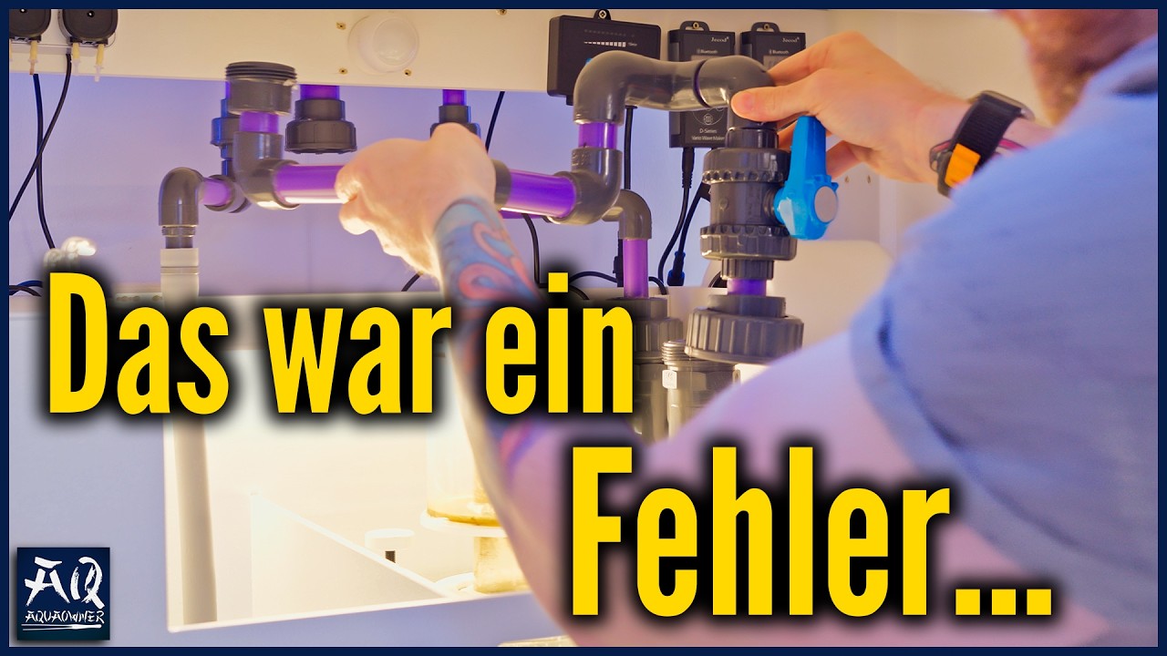 Verrohrung und Einbau des neuen Technikbeckens | AquaOwner