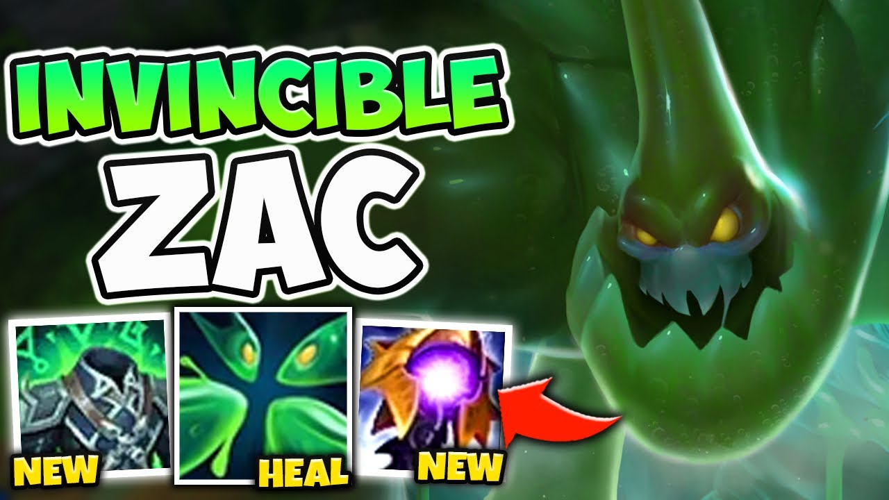 THIS ZAC BUILD WILL 100% BE NERFED IN SEASON 11 (ACTUALLY UNKILLABLE) - League of Legends