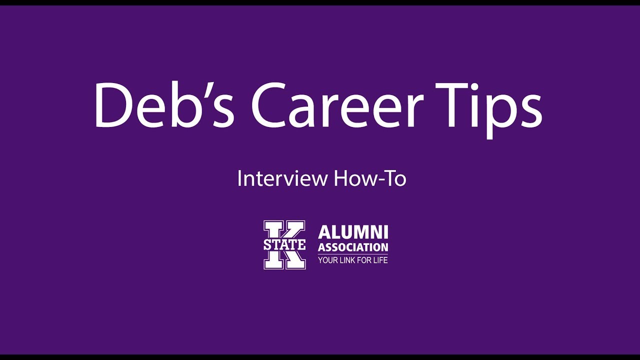 Alumni Career Services: Interview How-To