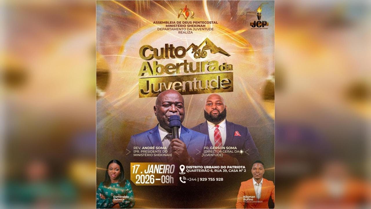 Ministério Shekinah | Culto de Abertura da Juventude | 17.01.2026