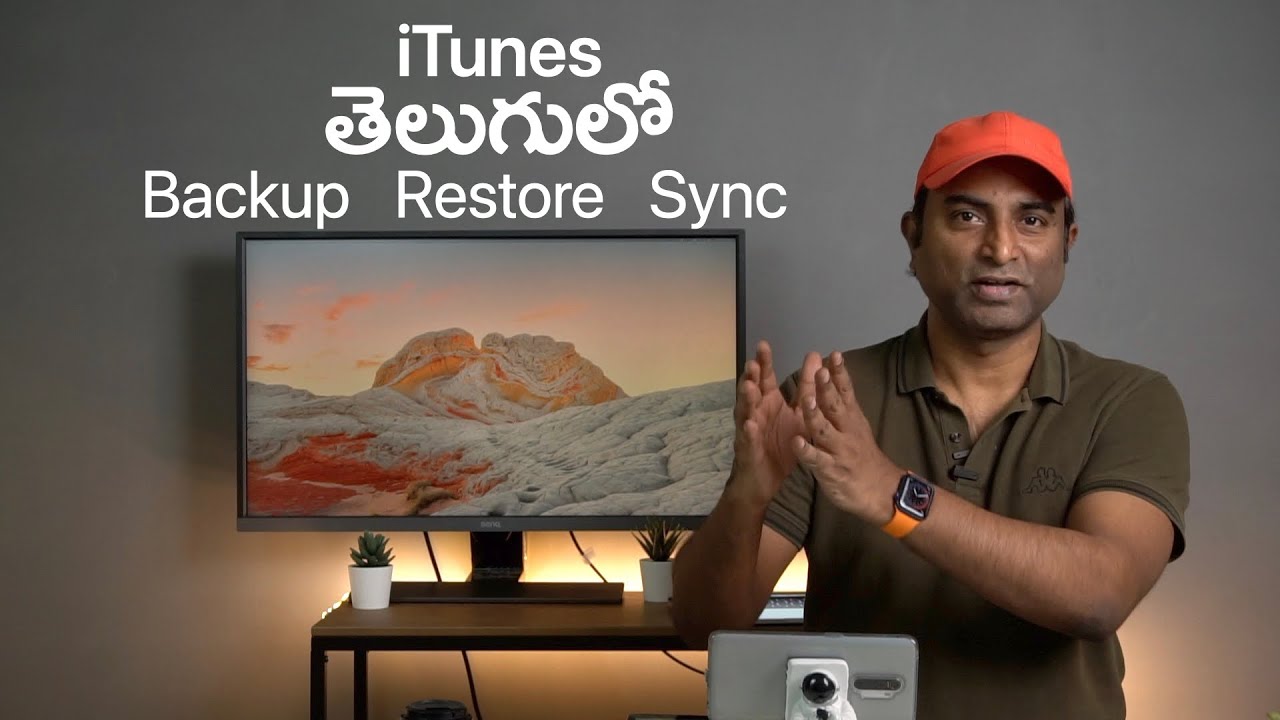 iTunes-How to Backup, Restore and Sync data on iPhone, iPad in Telugu.